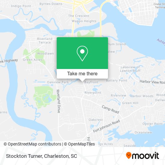 Mapa de Stockton Turner