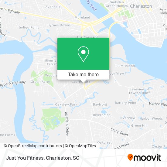 Just You Fitness map