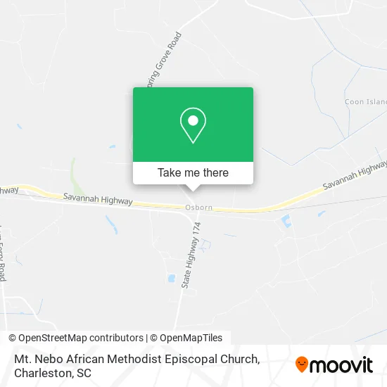 Mt. Nebo African Methodist Episcopal Church map