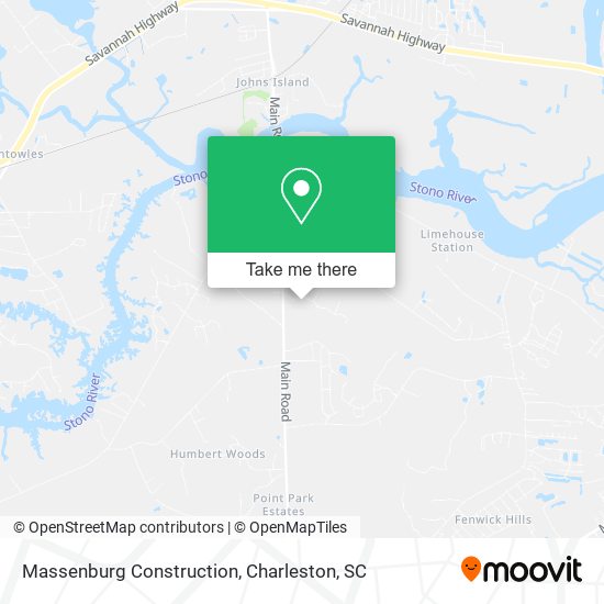 Massenburg Construction map