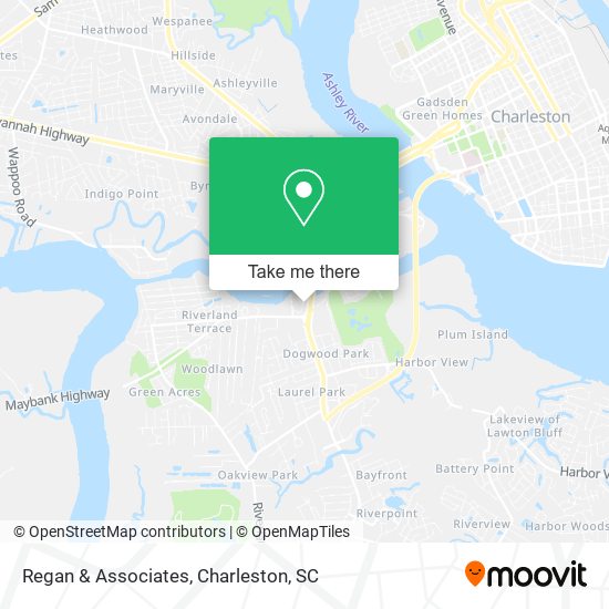 Mapa de Regan & Associates
