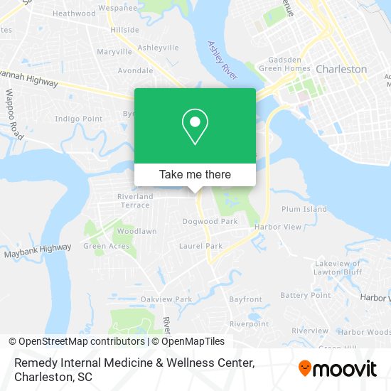 Mapa de Remedy Internal Medicine & Wellness Center
