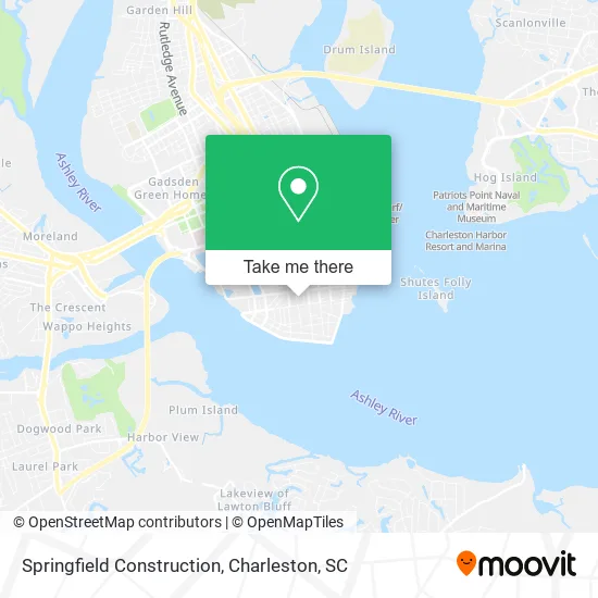 Springfield Construction map