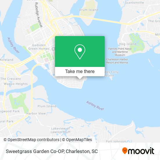 Sweetgrass Garden Co-OP map