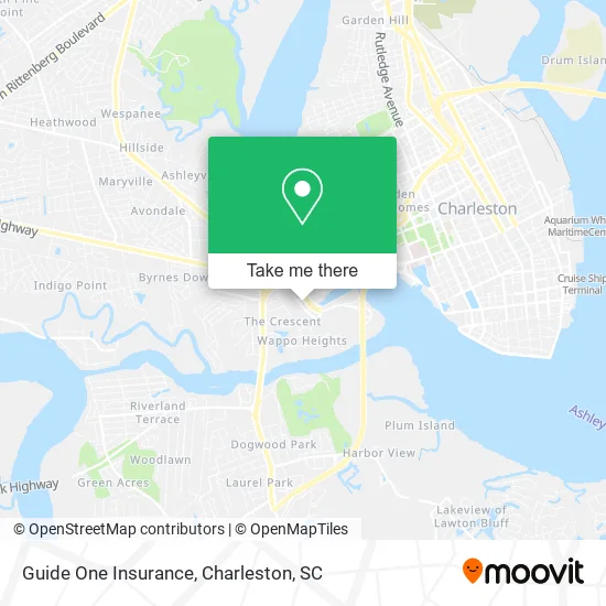 Guide One Insurance map