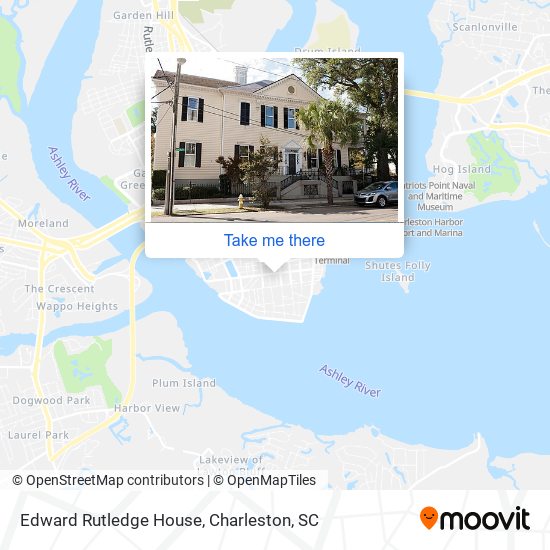 Mapa de Edward Rutledge House