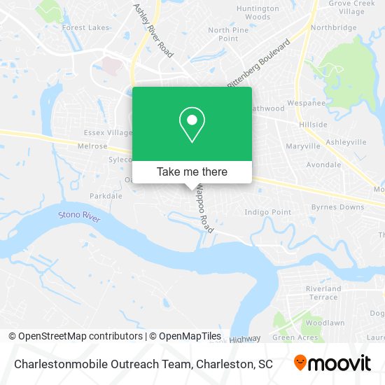 Charlestonmobile Outreach Team map