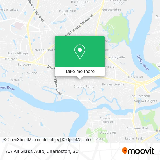 AA All Glass Auto map