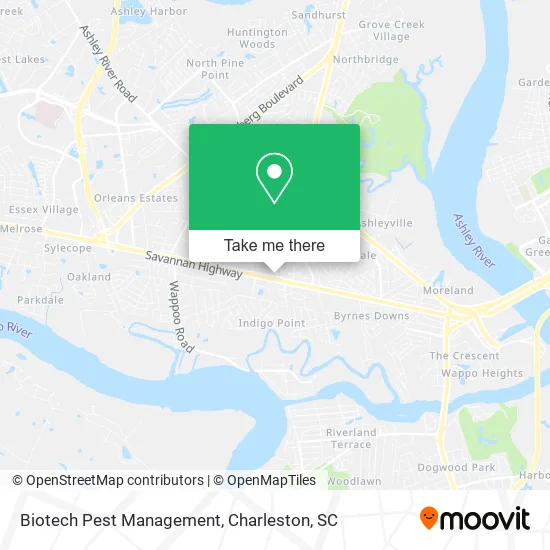 Biotech Pest Management map