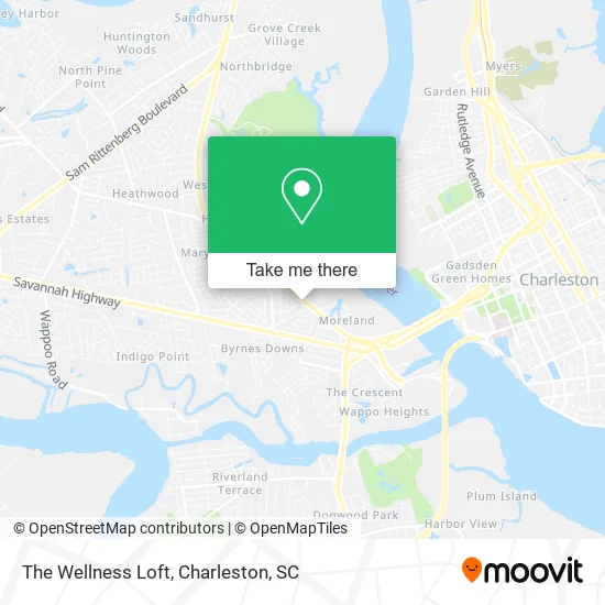 The Wellness Loft map