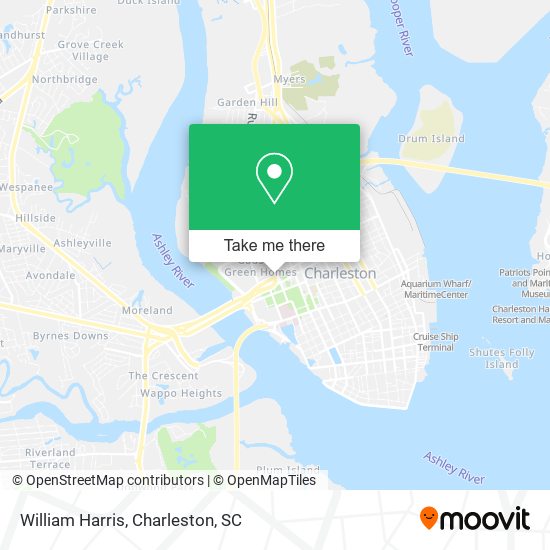 Mapa de William Harris