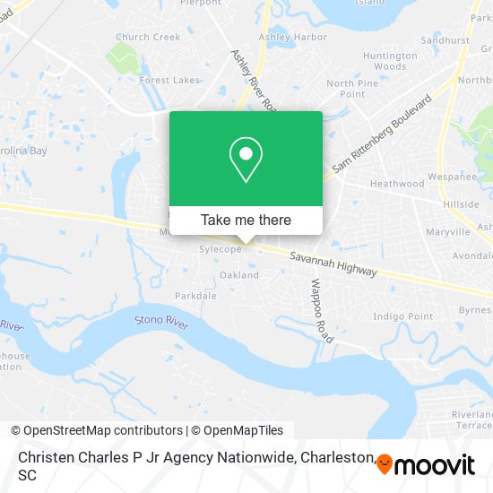 Christen Charles P Jr Agency Nationwide map
