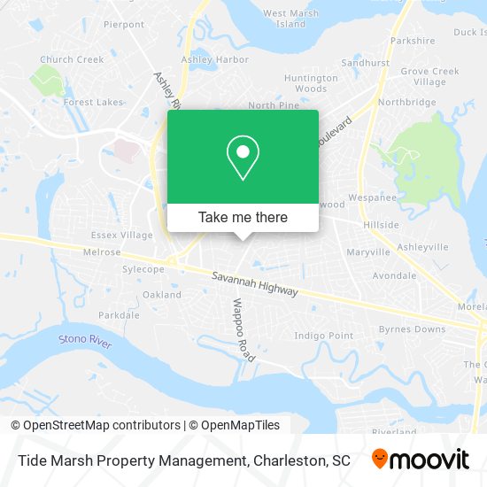 Tide Marsh Property Management map