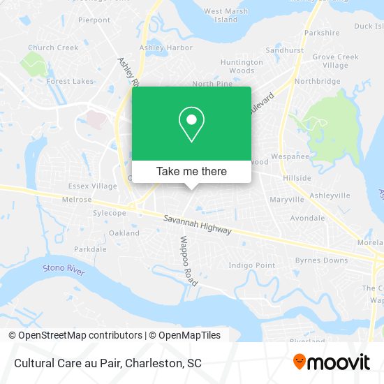 Cultural Care au Pair map