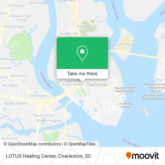 LOTUS Healing Center map