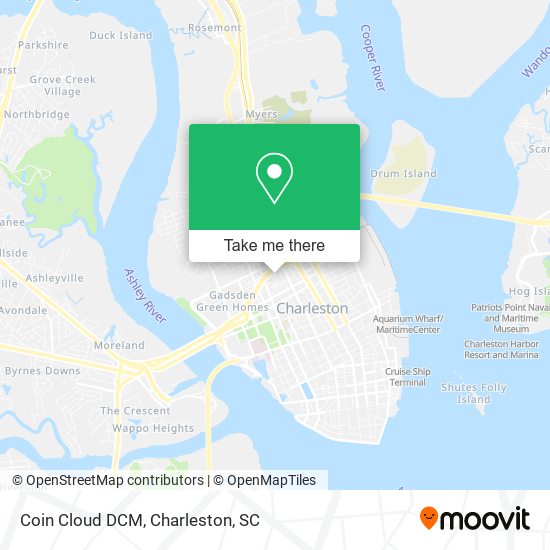 Coin Cloud DCM map