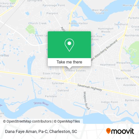 Dana Faye Aman, Pa-C map