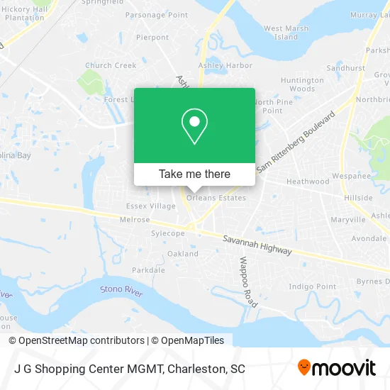 J G Shopping Center MGMT map
