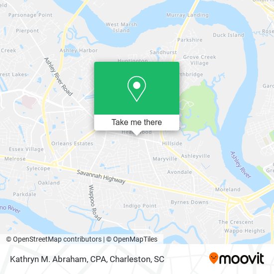 Kathryn M. Abraham, CPA map