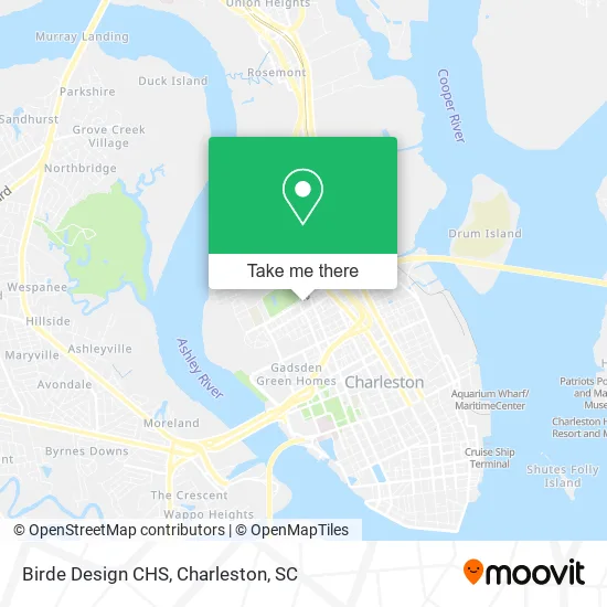 Birde Design CHS map