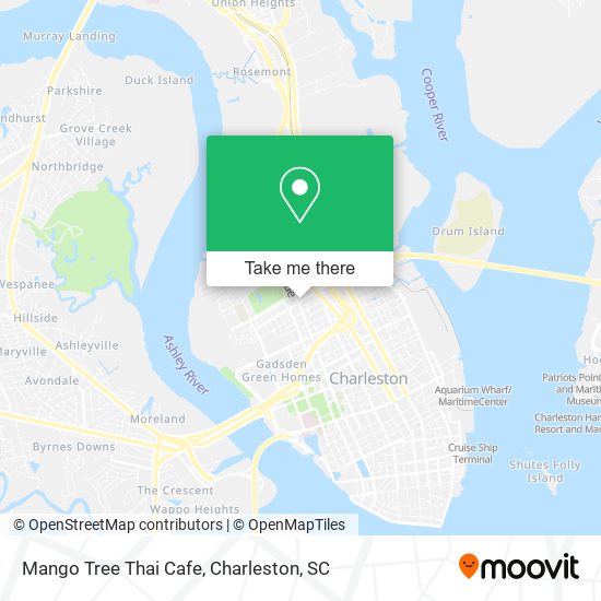 Mapa de Mango Tree Thai Cafe