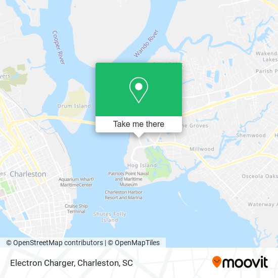 Mapa de Electron Charger