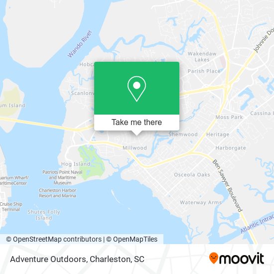 Mapa de Adventure Outdoors
