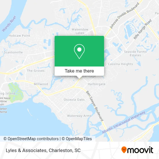 Lyles & Associates map