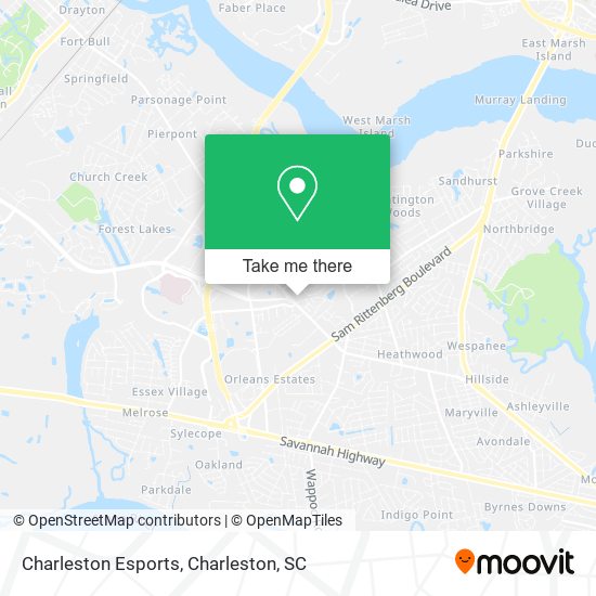 Charleston Esports map