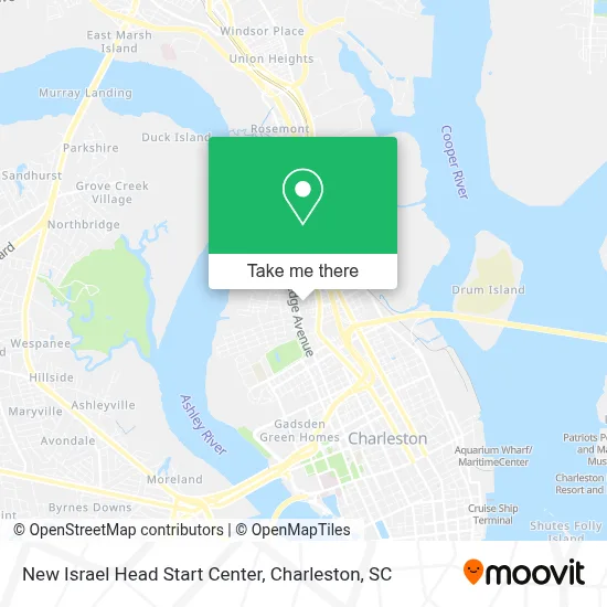 New Israel Head Start Center map