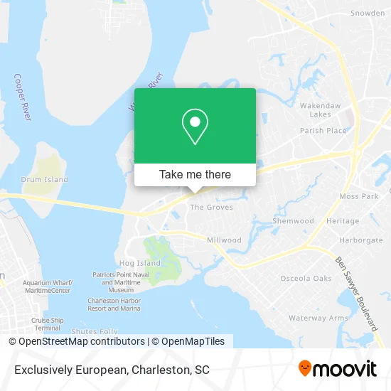 Exclusively European map