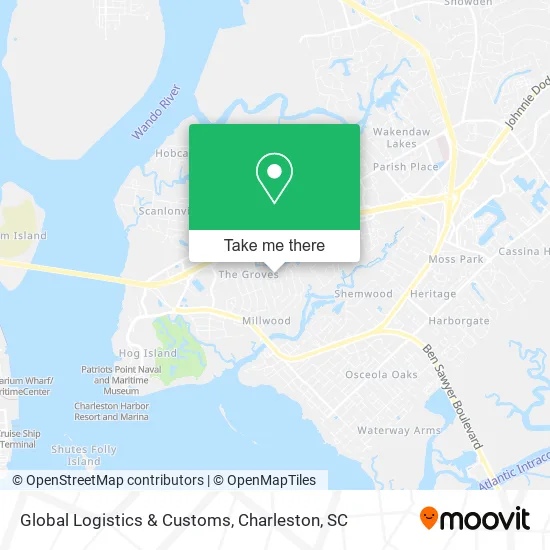 Global Logistics & Customs map