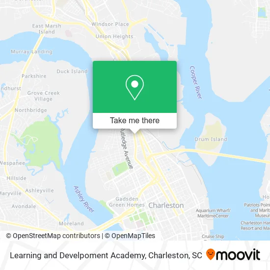 Learning and Develpoment Academy map