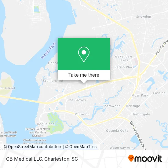 Mapa de CB Medical LLC