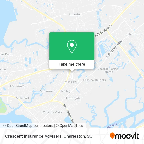 Crescent Insurance Advisers map