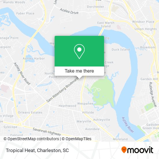 Mapa de Tropical Heat