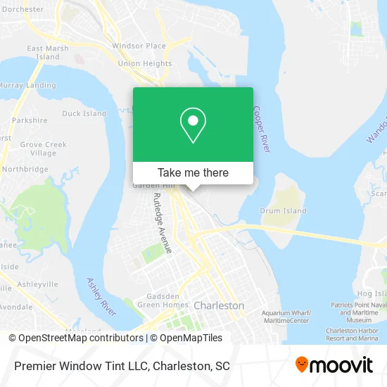 Premier Window Tint LLC map