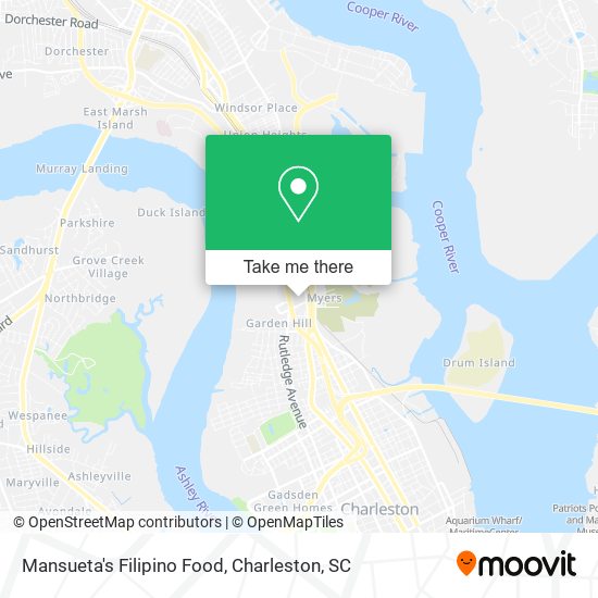 Mapa de Mansueta's Filipino Food