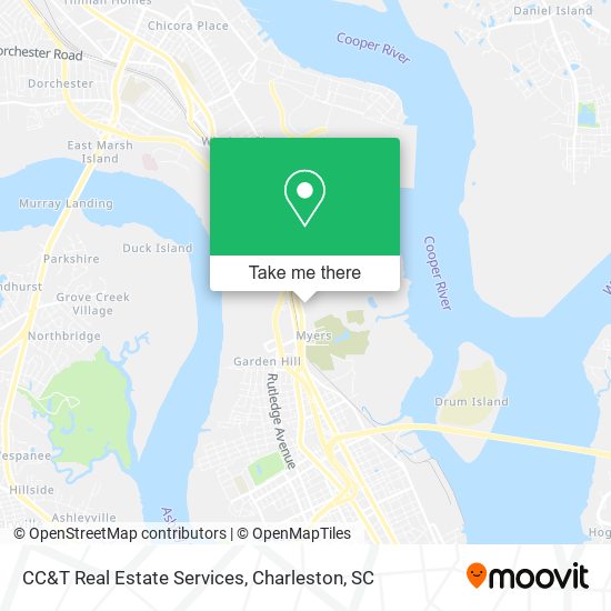 CC&T Real Estate Services map