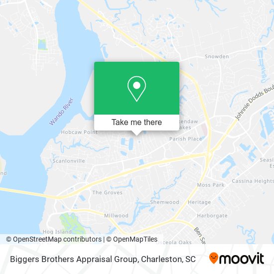 Biggers Brothers Appraisal Group map
