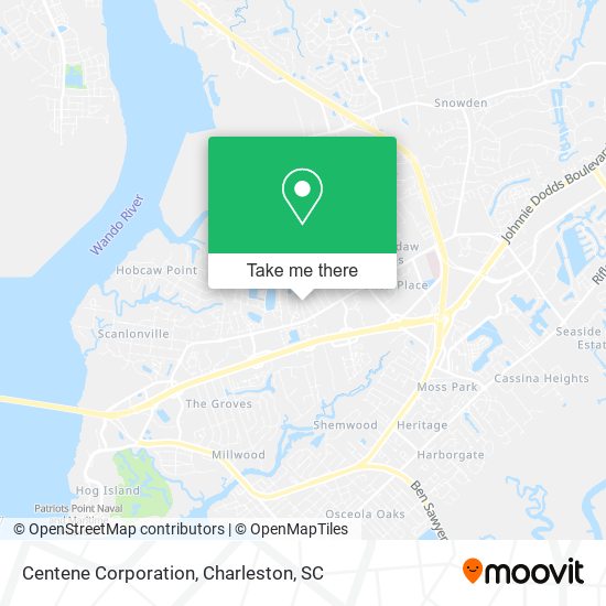 Centene Corporation map