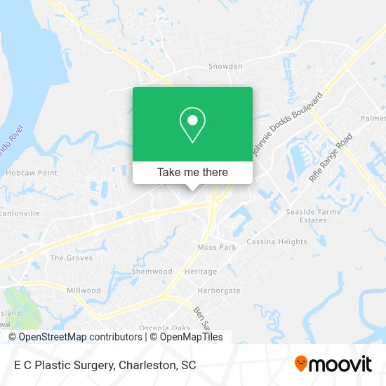 E C Plastic Surgery map