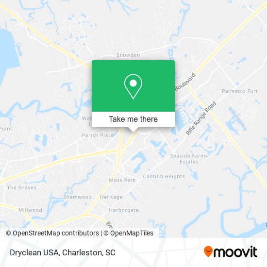 Mapa de Dryclean USA