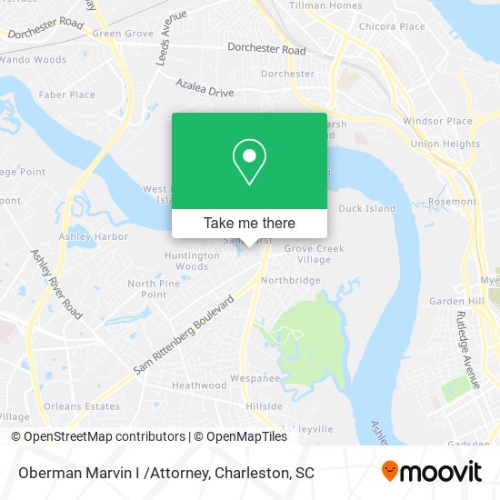 Oberman Marvin I /Attorney map