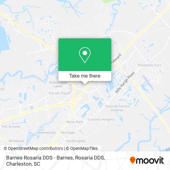 Barnes Rosaria DDS - Barnes, Rosaria DDS map
