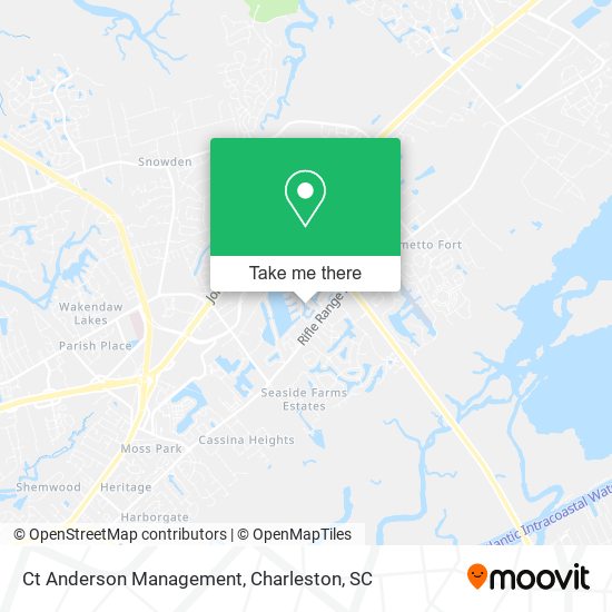 Mapa de Ct Anderson Management