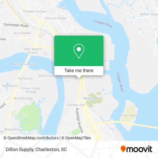 Mapa de Dillon Supply