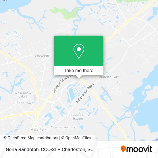 Gena Randolph, CCC-SLP map