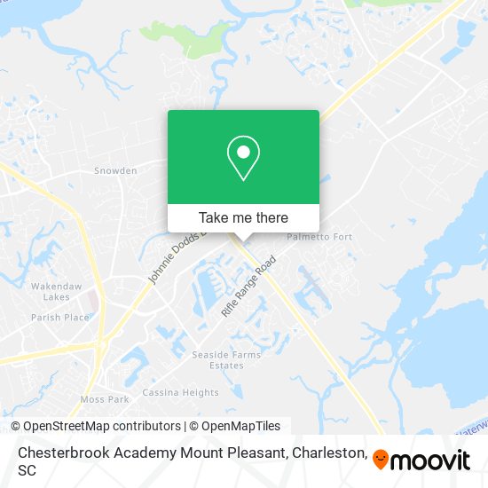 Mapa de Chesterbrook Academy Mount Pleasant
