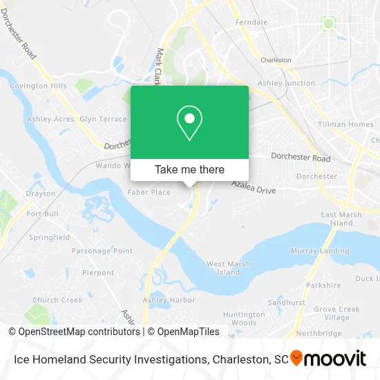 Ice Homeland Security Investigations map